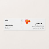 Carte De Visite Un séjour simple pour les enfants (Extérieur déplié)