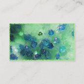 Carte De Visite Un shamrock qui a de la chance ! Modèle (Dos)