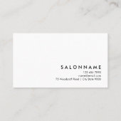 Carte De Visite Un simple rendez-vous professionnel (Dos)