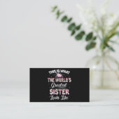 Carte De Visite Unclesaurus Comme un oncle normal Plus Rawsome (Debout devant)
