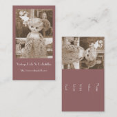 Carte De Visite Une affaire vintage de poupée (Devant / Derrière)