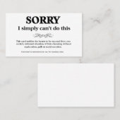 Carte De Visite Une aide précieuse pour les personnes neurodiverge (Devant / Derrière)