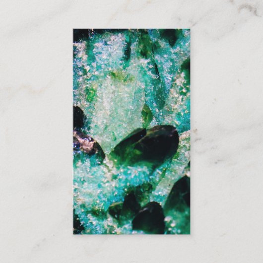 Carte De Visite Une Aura d'Émeraudes (Devant)