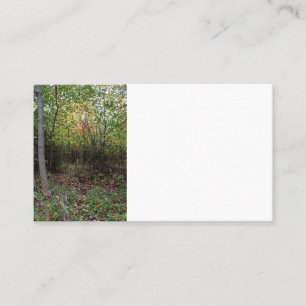 Carte De Visite Une balade d'automne