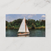 Carte De Visite Une belle journée pour la voile (Dos)