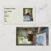 Carte De Visite Une école avec un livre (Devant / Derrière)