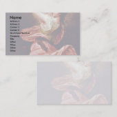 Carte De Visite Une Fille Avec Tambourine Par Rode Bernhard (Devant / Derrière)