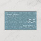 Carte De Visite Une Fleur de Lis (Dos)