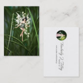 Carte De Visite Une lueur dans le jardin Mini impression (Devant / Derrière)