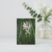 Carte De Visite Une lueur dans le jardin Mini impression (Debout devant)