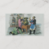 Carte De Visite Une manière de dire l'avenir, gravée par la Mlle. (Dos)