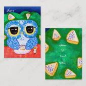 Carte De Visite Une nuit de myrtille (Devant / Derrière)