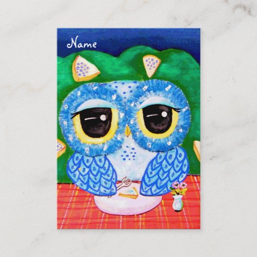 Carte De Visite Une nuit de myrtille (Devant)