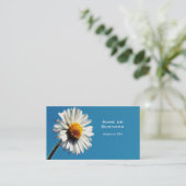 Carte De Visite Une pâtisserie blanche sous un ciel bleu (Debout devant)