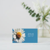 Carte De Visite Une pâtisserie blanche sous un ciel bleu (Debout devant)