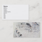 Carte De Visite Une salle de classe confucéenne (Sodang) (copie de (Devant / Derrière)