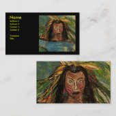 CARTE DE VISITE UNE SITUATION NATIVE (Devant / Derrière)