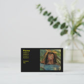 CARTE DE VISITE UNE SITUATION NATIVE (Debout devant)