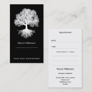 Carte De Visite Une Source Conception de l'Arbre de Vie
