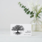 Carte De Visite Une Source | Conception de l'Arbre de Vie (Debout devant)