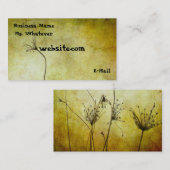 Carte De Visite Une Touche De Nature (Devant / Derrière)