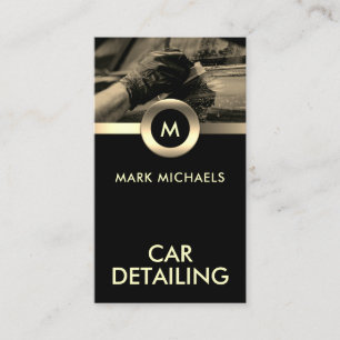 Carte De Visite Une voiture élégante et professionnelle détaill