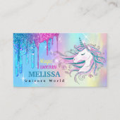 Carte de visite Unicorn (Devant)