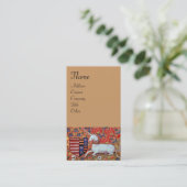 Carte De Visite UNICORN, brun (Debout devant)