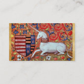 Carte De Visite UNICORN, brun (Dos)