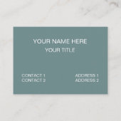 Carte De Visite Unicorn Connecté Avec L'Unicorne Universe (Dos)