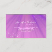 Carte De Visite Unicorn gems diamants bijoux Horse (Dos)