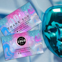 Unicorn Holographic Parties scintillant Drips merc