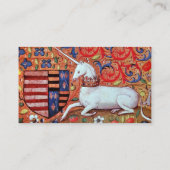 Carte De Visite UNICORN / Parchemin Brown antique (Dos)