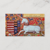 Carte De Visite UNICORN / Parchemin Brown antique (Dos)