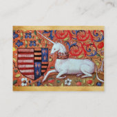 Carte De Visite UNICORN / Parchemin Brown antique (Dos)