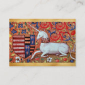 Carte De Visite UNICORN / Parchemin Brown antique (Dos)