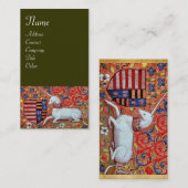 Carte De Visite UNICORN, vert (Devant / Derrière)