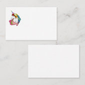 Carte De Visite Unicorn visitkort (Devant / Derrière)