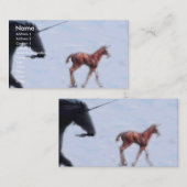 Carte De Visite Unicornes (Devant / Derrière)