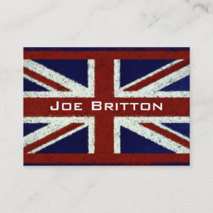 Carte De Visite Union Jack
