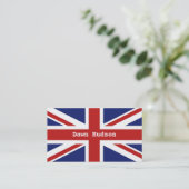 Carte De Visite Union Jack (Debout devant)