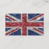 Carte De Visite Union Jack (Dos)