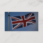 Carte De Visite Union Jack, Angleterre (Dos)