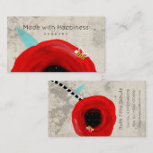 Carte de visite unique (Devant / Derrière)