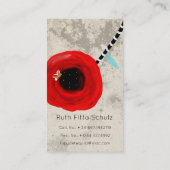 Carte de visite unique (Dos)