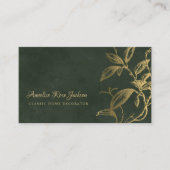 Carte De Visite Unique classique élégant professionnel (Devant)