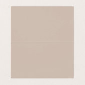 Carte De Visite Unique classique simple minimaliste (Intérieur déplié)