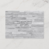 Carte De Visite Unique consultant en design simple et tendance (Dos)