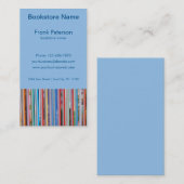 carte de visite unique de librairie (Devant / Derrière)