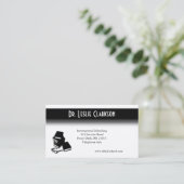 Carte de visite unique de professeurs (Debout devant)